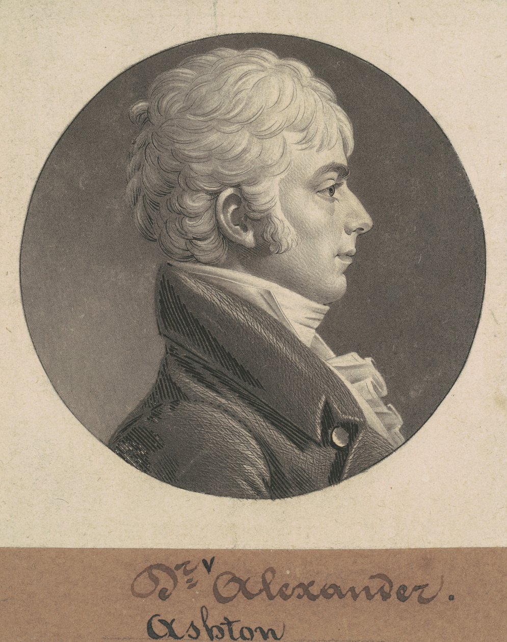 ashton alexander by Charles B. J. Févret de Saint Mémin