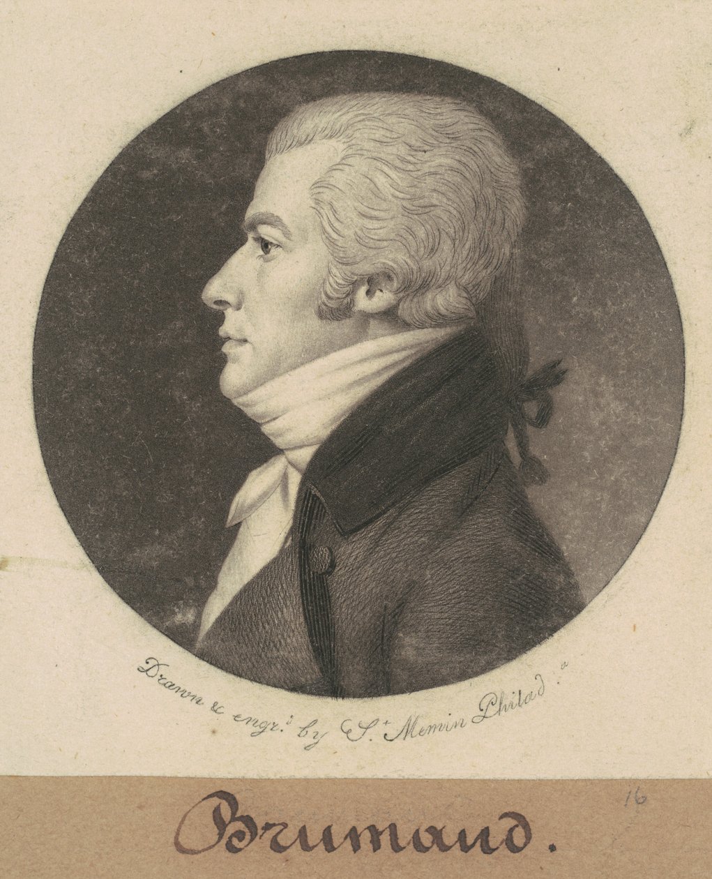 Brumaud by Charles B. J. Févret de Saint Mémin