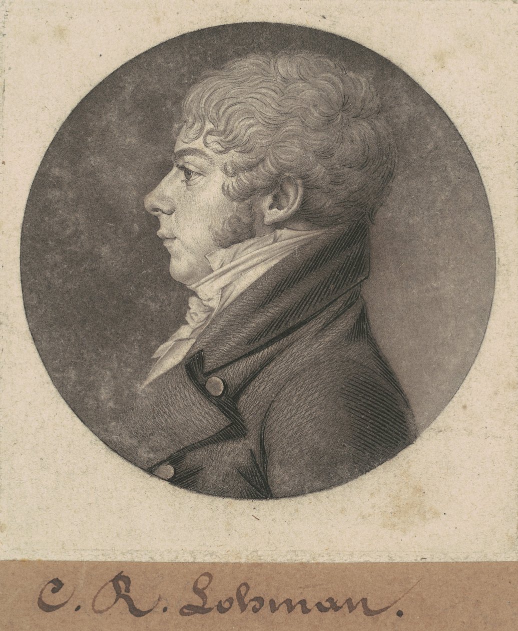 C.R. Lohman by Charles B. J. Févret de Saint Mémin