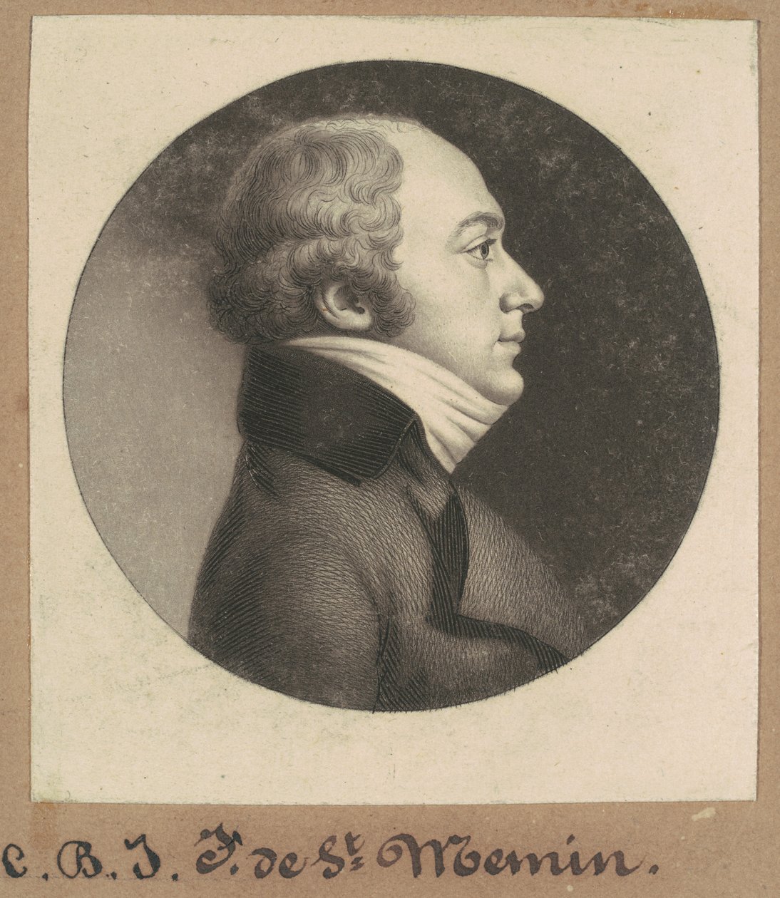 Charles Balthazar Julien Févret de Saint-Mémin by Charles B. J. Févret de Saint Mémin