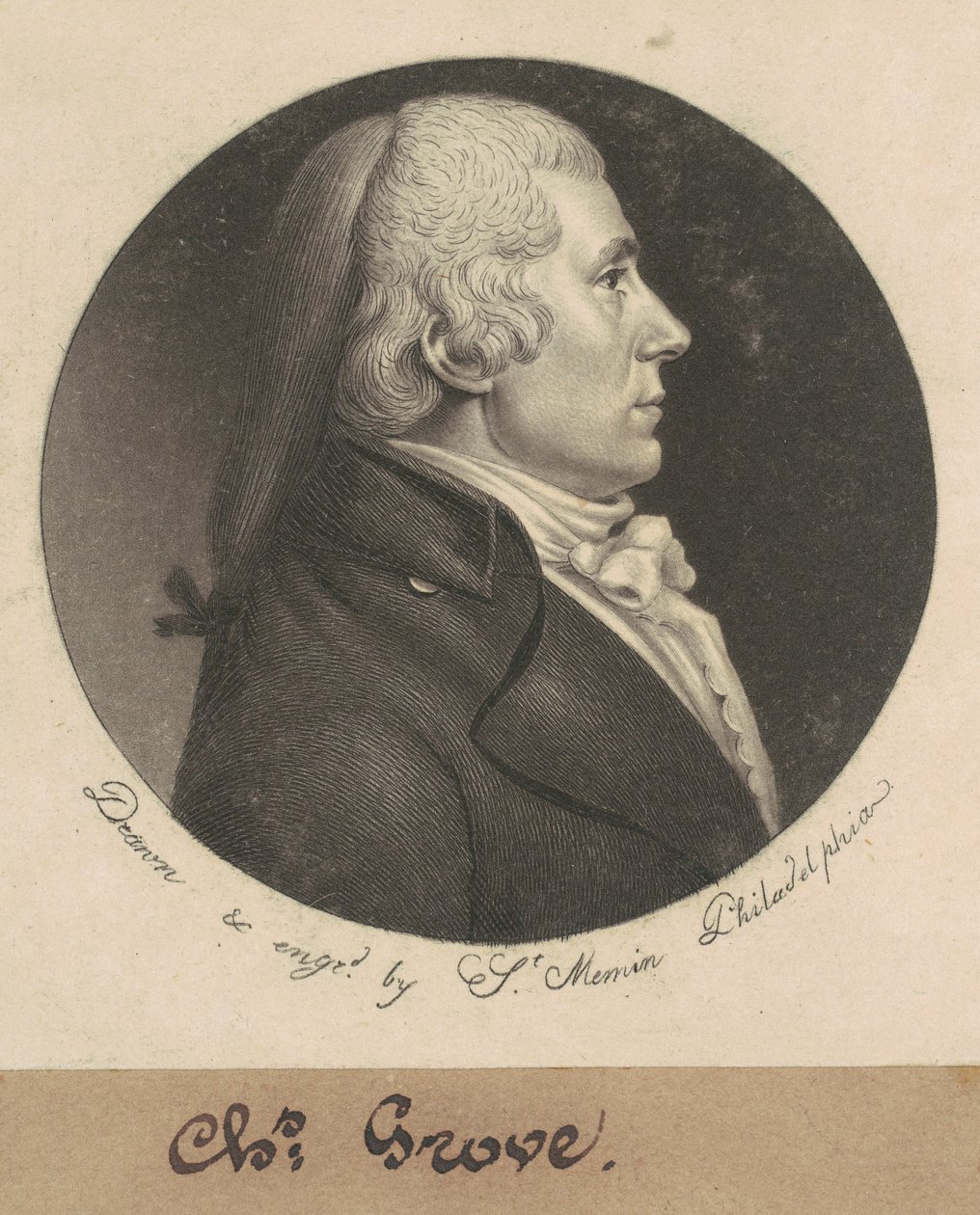 Charles Korusu by Charles B. J. Févret de Saint Mémin