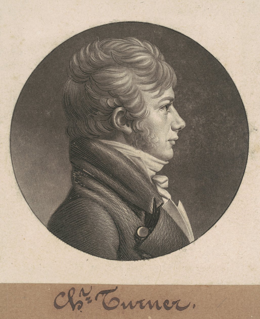 Charles Turner by Charles B. J. Févret de Saint Mémin