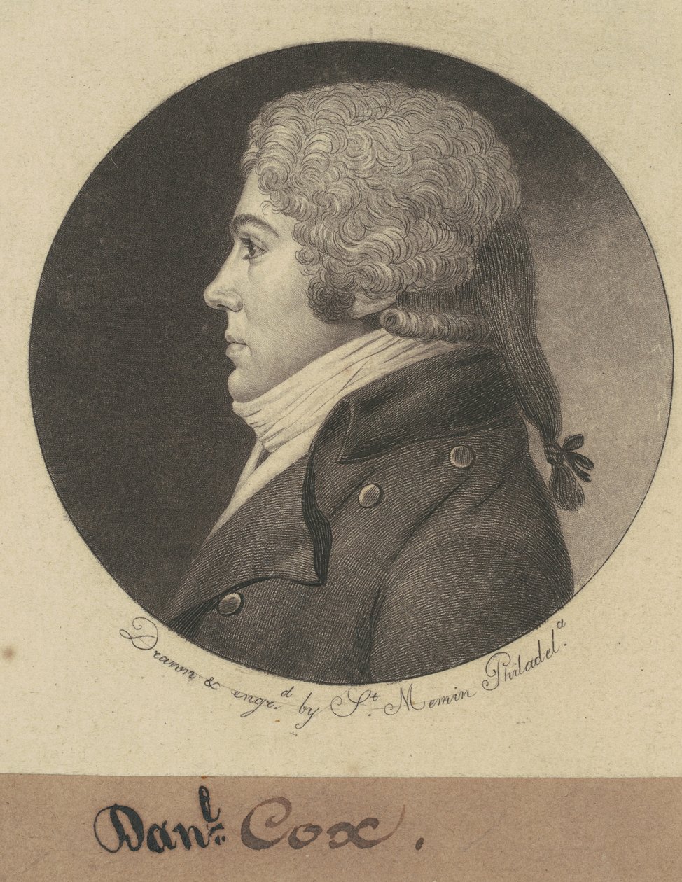 Cox by Charles B. J. Févret de Saint Mémin