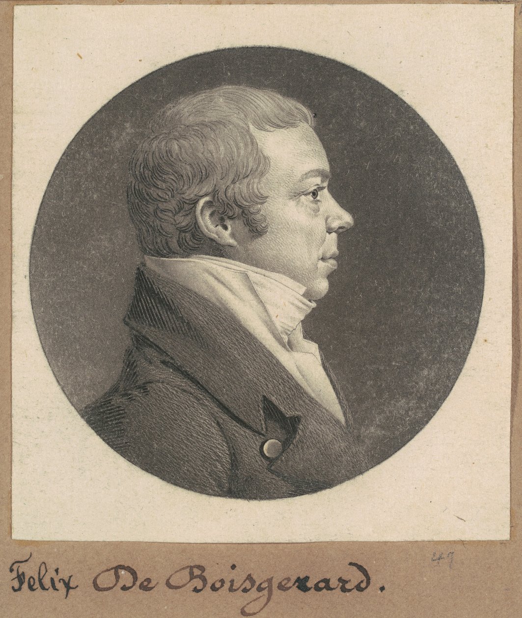 Felix Constant de Boisgerard by Charles B. J. Févret de Saint Mémin
