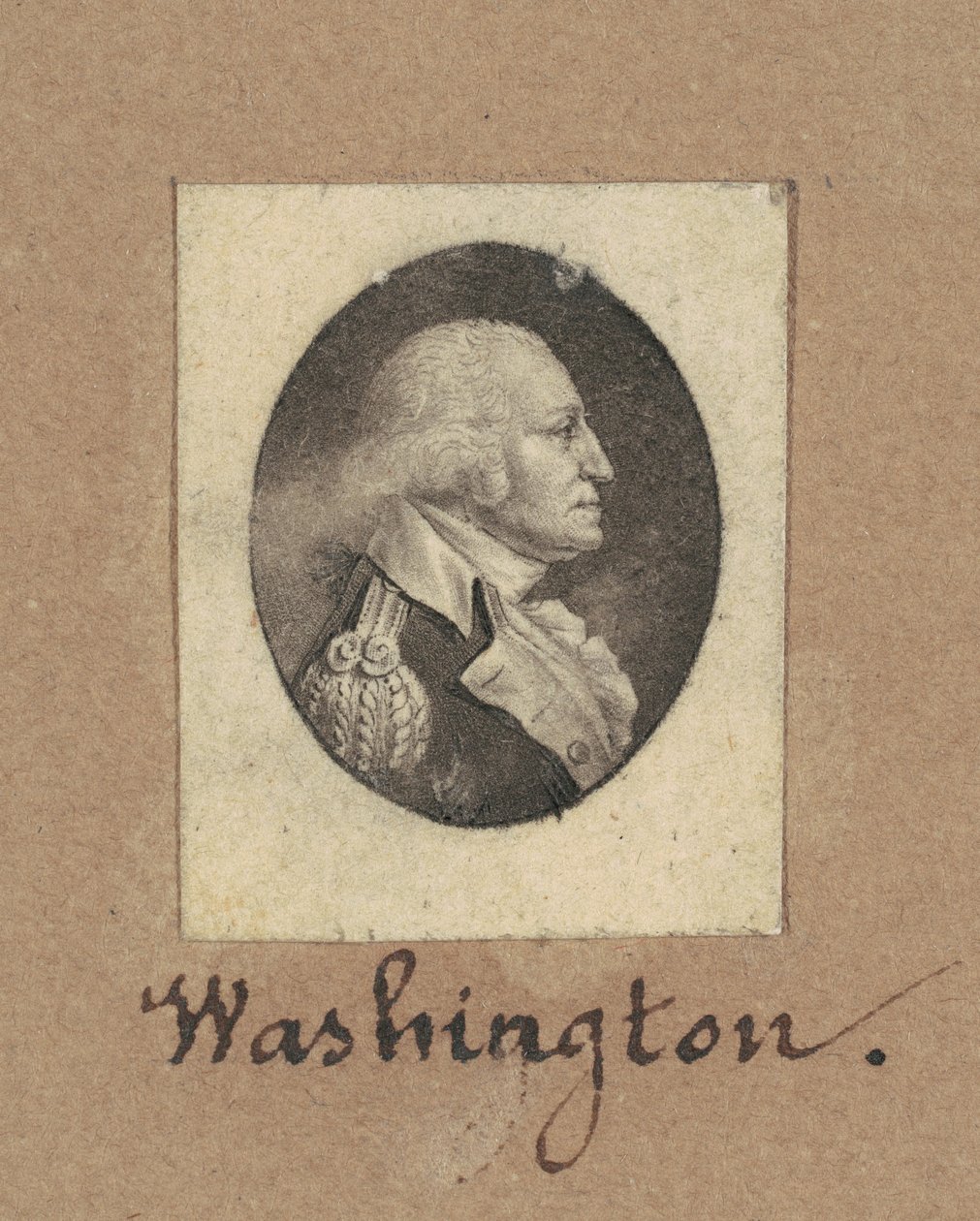 George Washington by Charles B. J. Févret de Saint Mémin