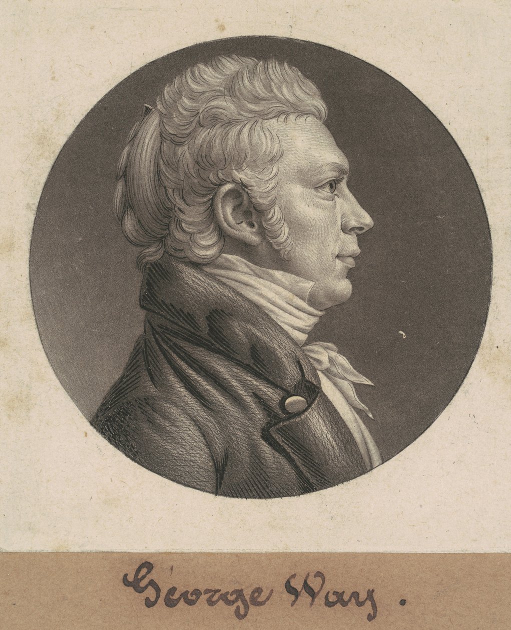 George Yolu by Charles B. J. Févret de Saint Mémin