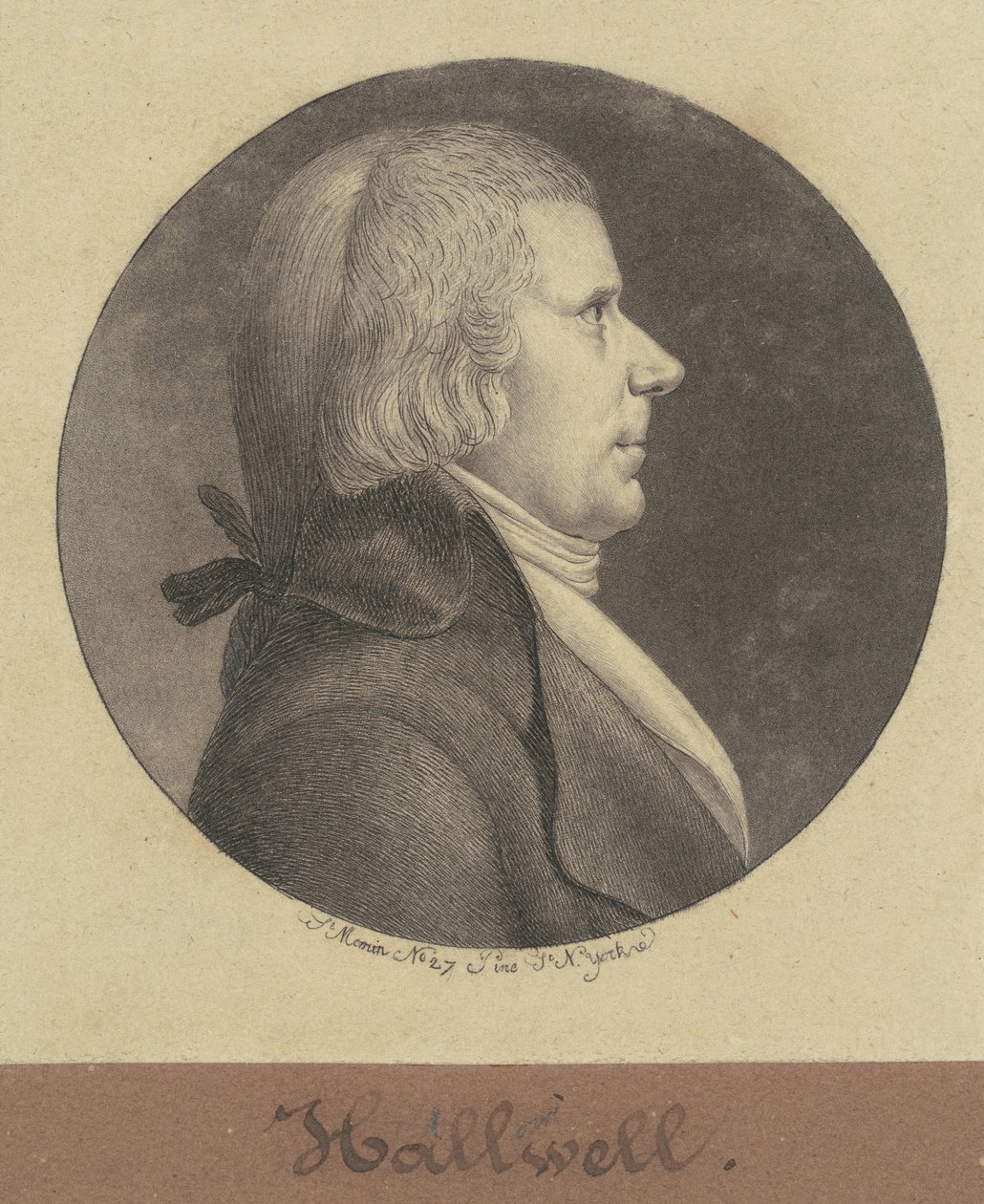 Hallwell by Charles B. J. Févret de Saint Mémin
