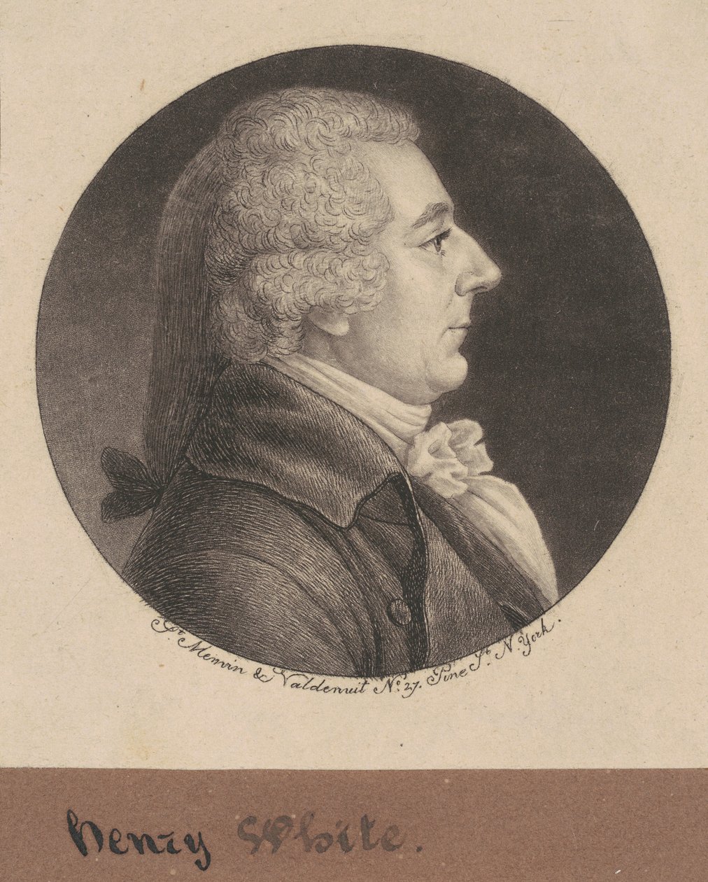 Henry Beyaz by Charles B. J. Févret de Saint Mémin