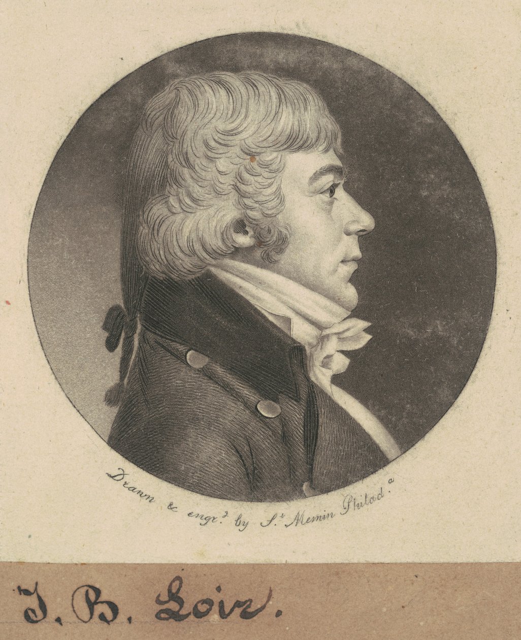 JB Loir by Charles B. J. Févret de Saint Mémin