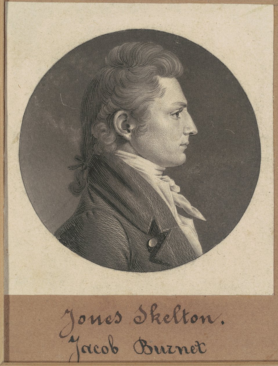 Jacob Burnet by Charles B. J. Févret de Saint Mémin