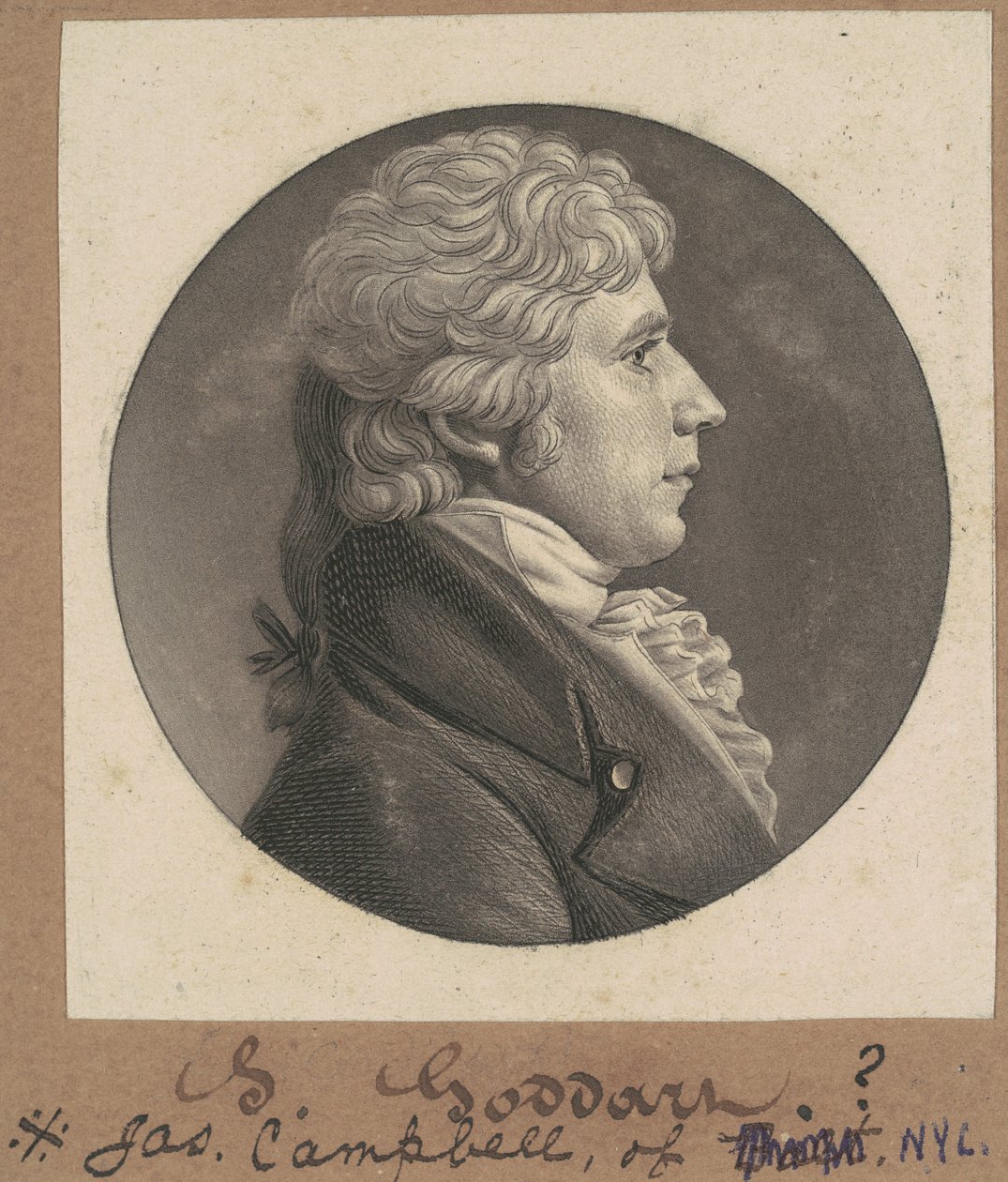 James Campbell by Charles B. J. Févret de Saint Mémin