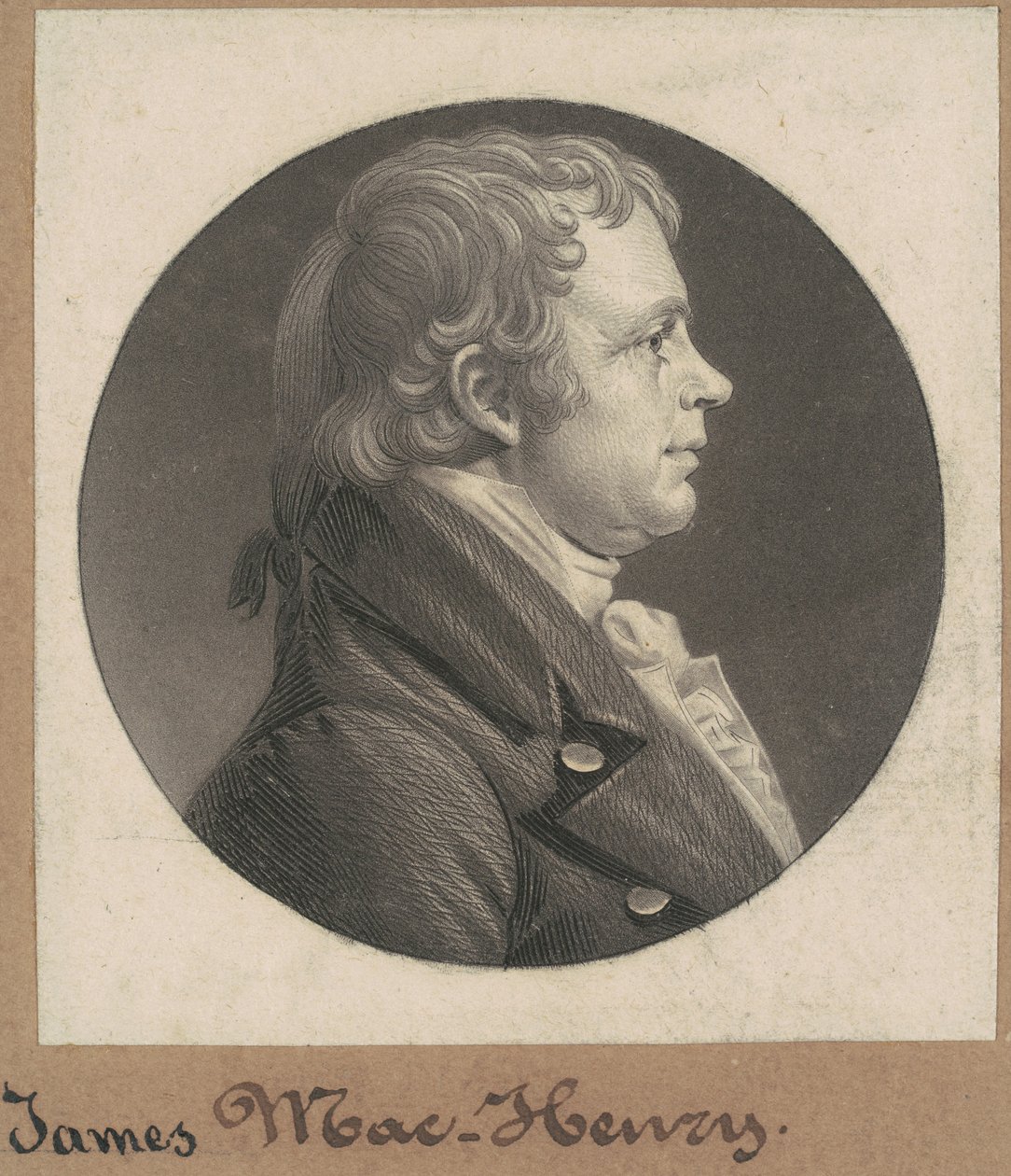 James McHenry by Charles B. J. Févret de Saint Mémin