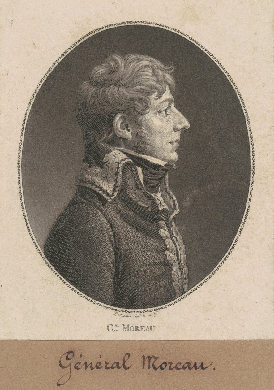 Jean-Victor Moreau by Charles B. J. Févret de Saint Mémin