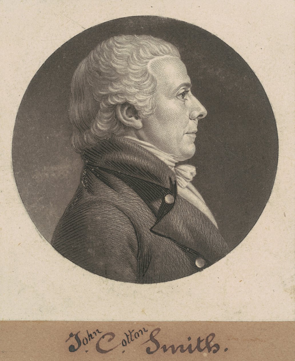 John Pamuk Smith by Charles B. J. Févret de Saint Mémin