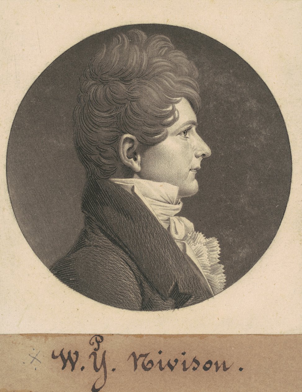 John Garland Mosby by Charles B. J. Févret de Saint Mémin