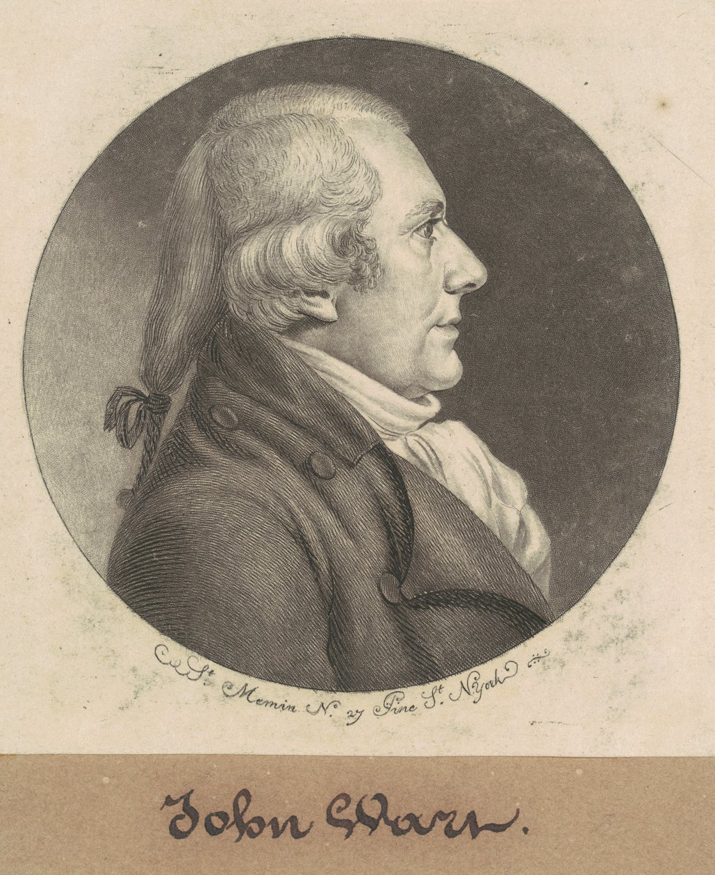 John Siğil by Charles B. J. Févret de Saint Mémin