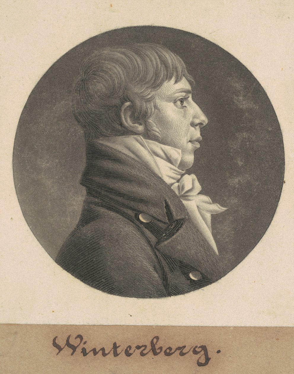 John Winterberry by Charles B. J. Févret de Saint Mémin