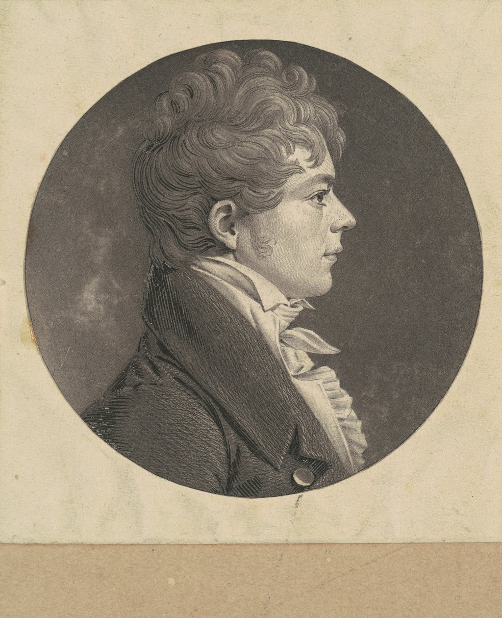 Joseph Clinton by Charles B. J. Févret de Saint Mémin