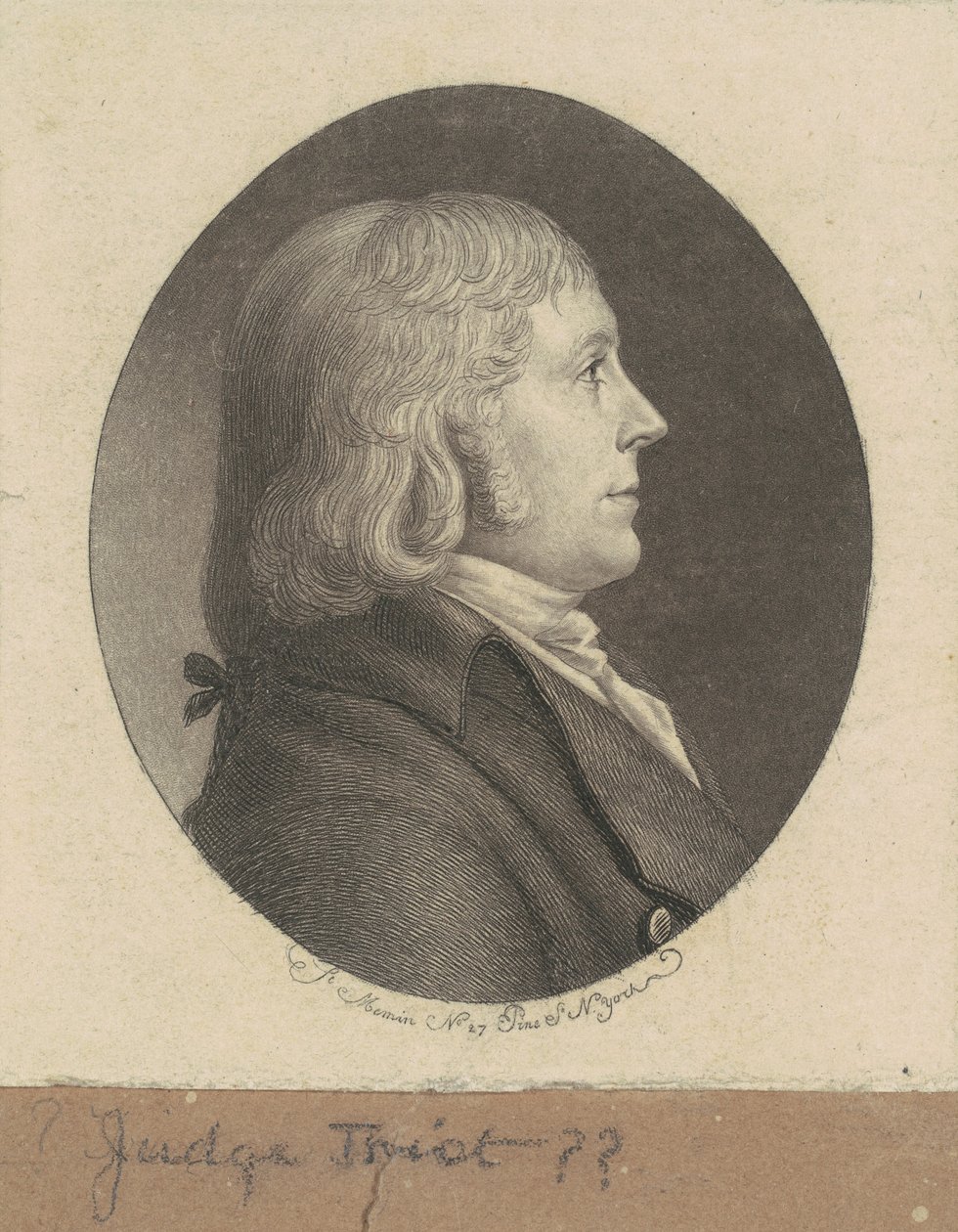 Yargıç Trist by Charles B. J. Févret de Saint Mémin