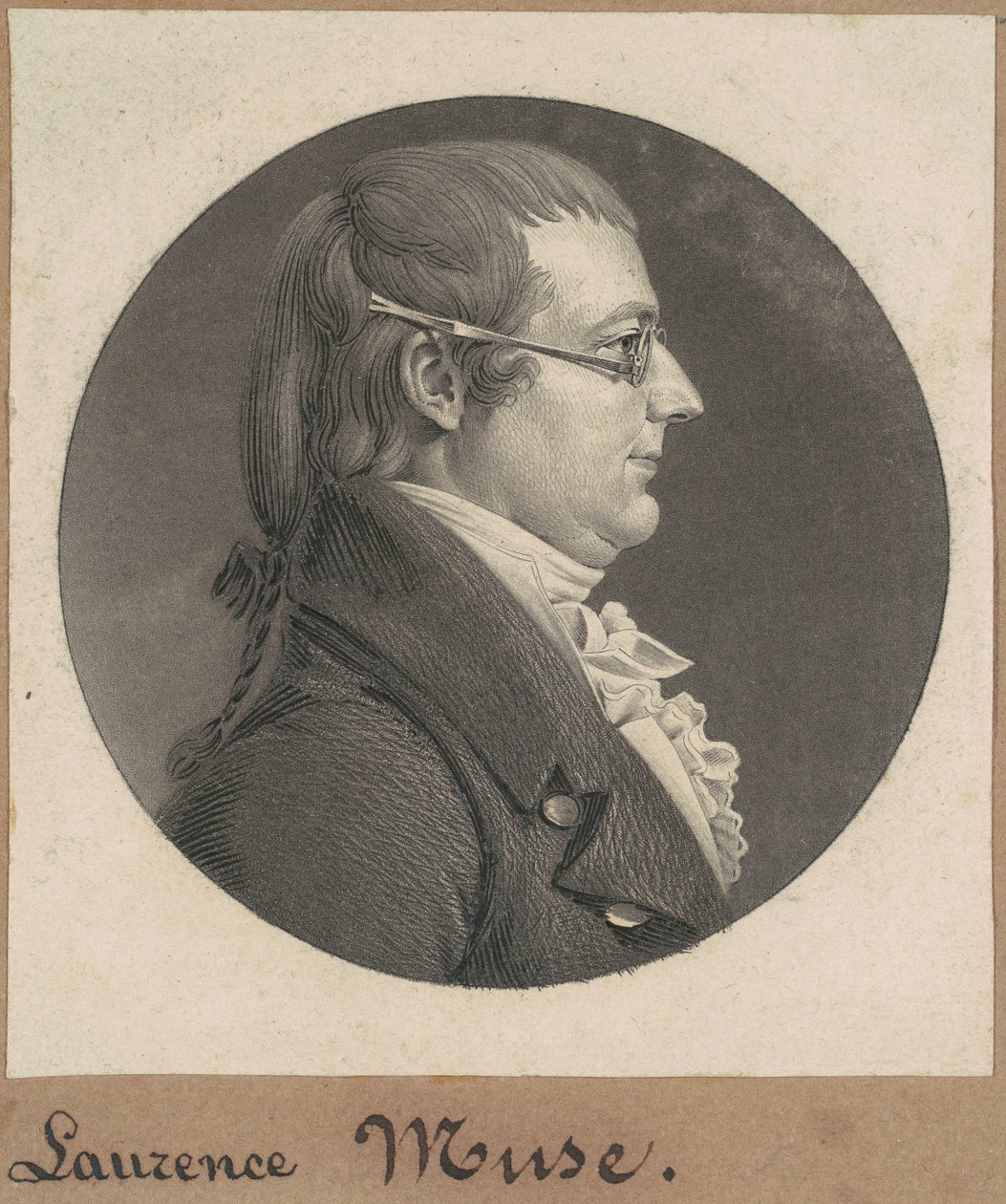 Lawrence İlham Perisi by Charles B. J. Févret de Saint Mémin
