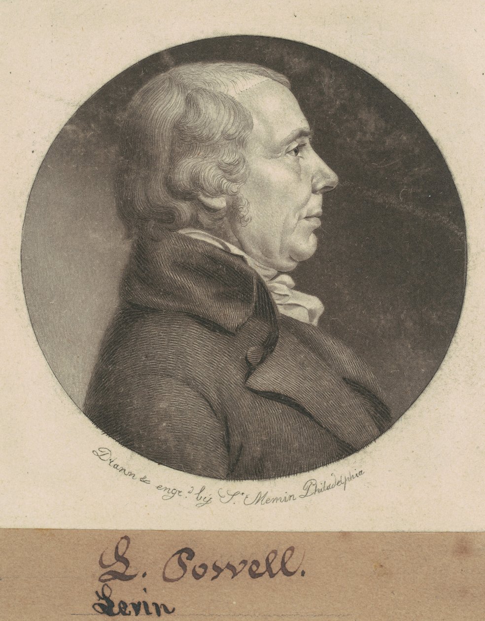 yaşam powell by Charles B. J. Févret de Saint Mémin
