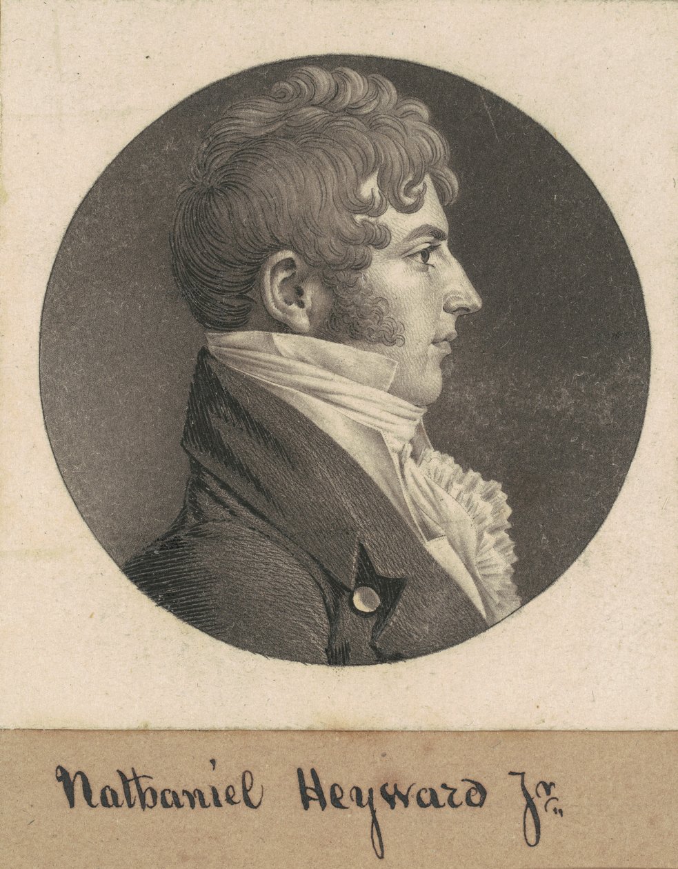 Nathaniel Heyward, Jr. by Charles B. J. Févret de Saint Mémin