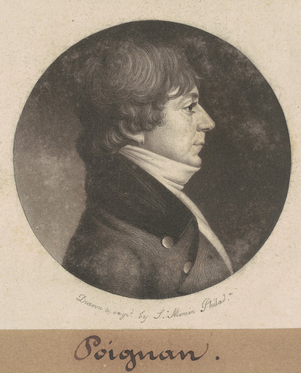 poignan by Charles B. J. Févret de Saint Mémin