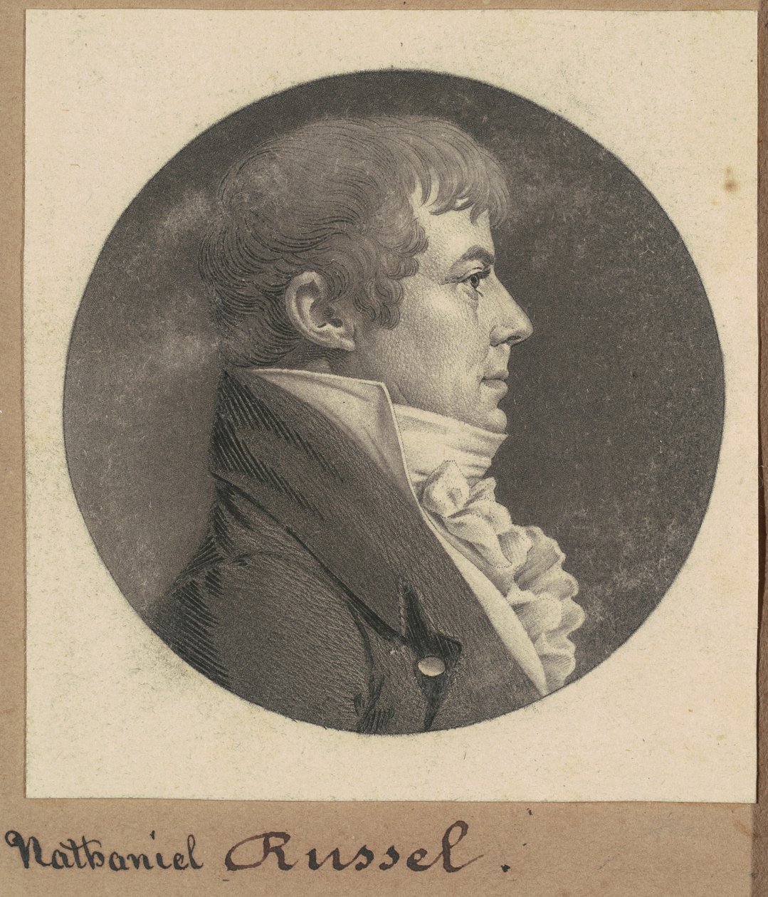 Russel by Charles B. J. Févret de Saint Mémin