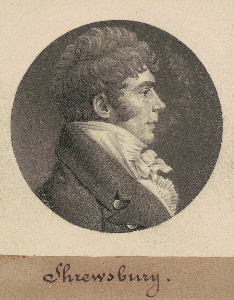 Shrewsbury by Charles B. J. Févret de Saint Mémin