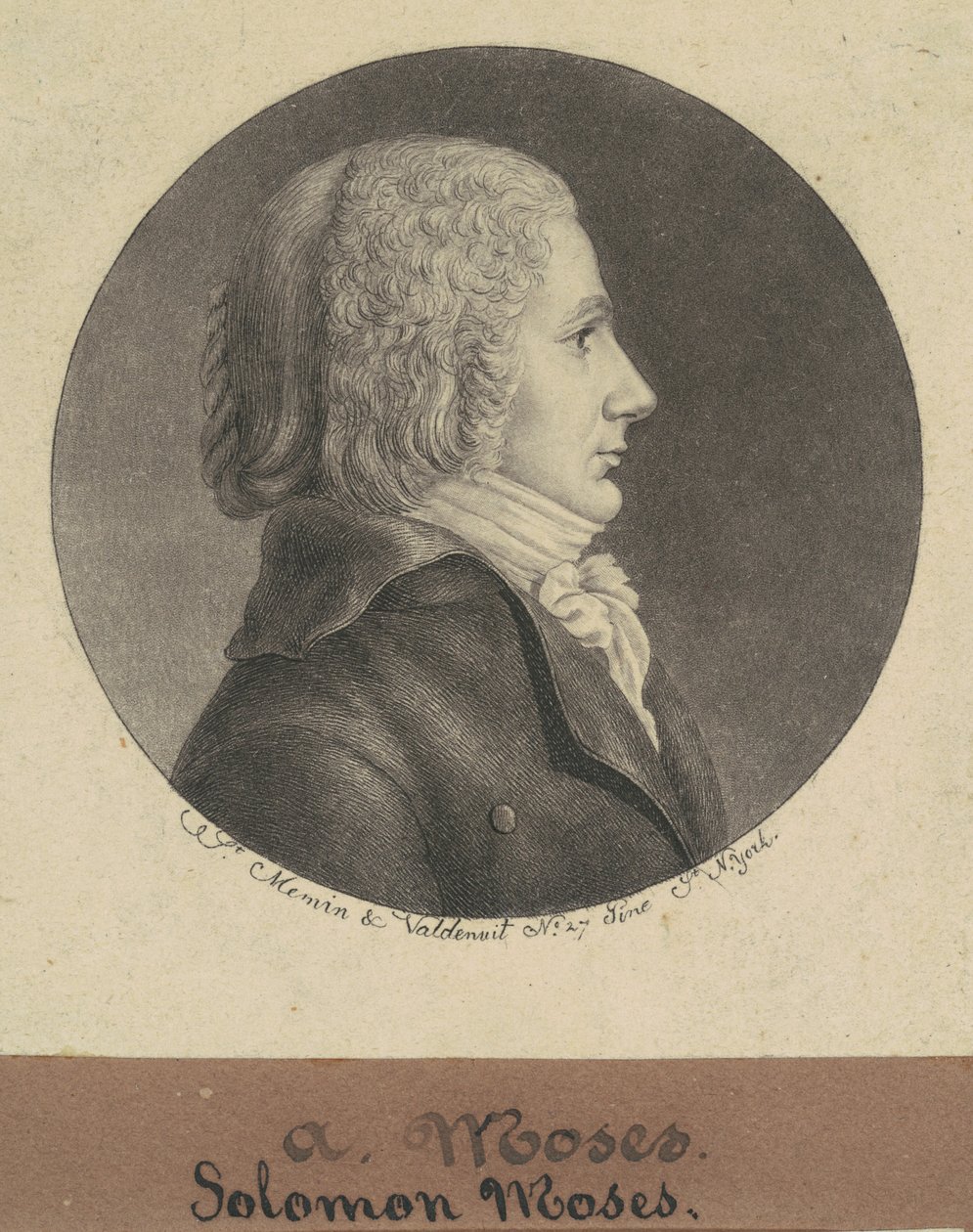 Süleyman Musa by Charles B. J. Févret de Saint Mémin