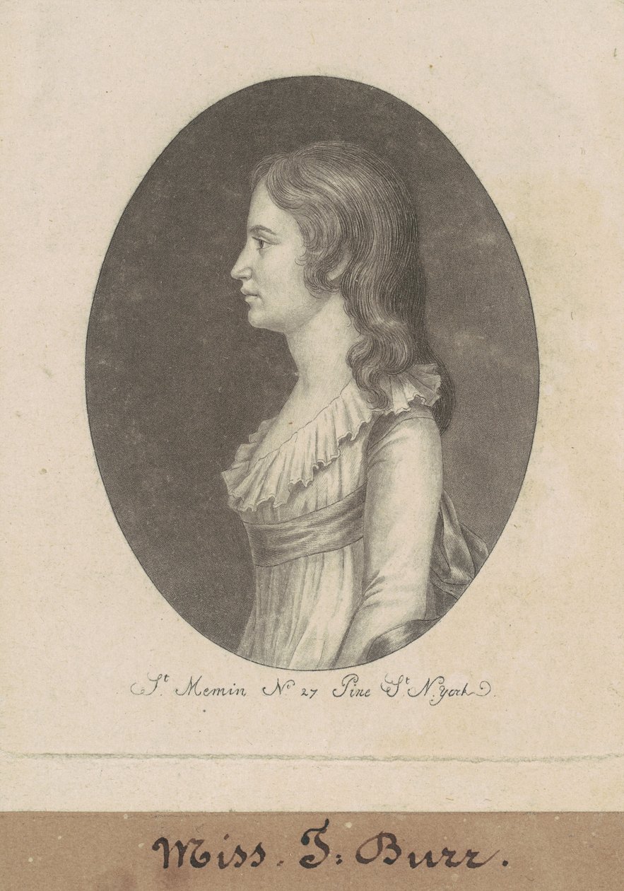 Theodosia Çapak by Charles B. J. Févret de Saint Mémin