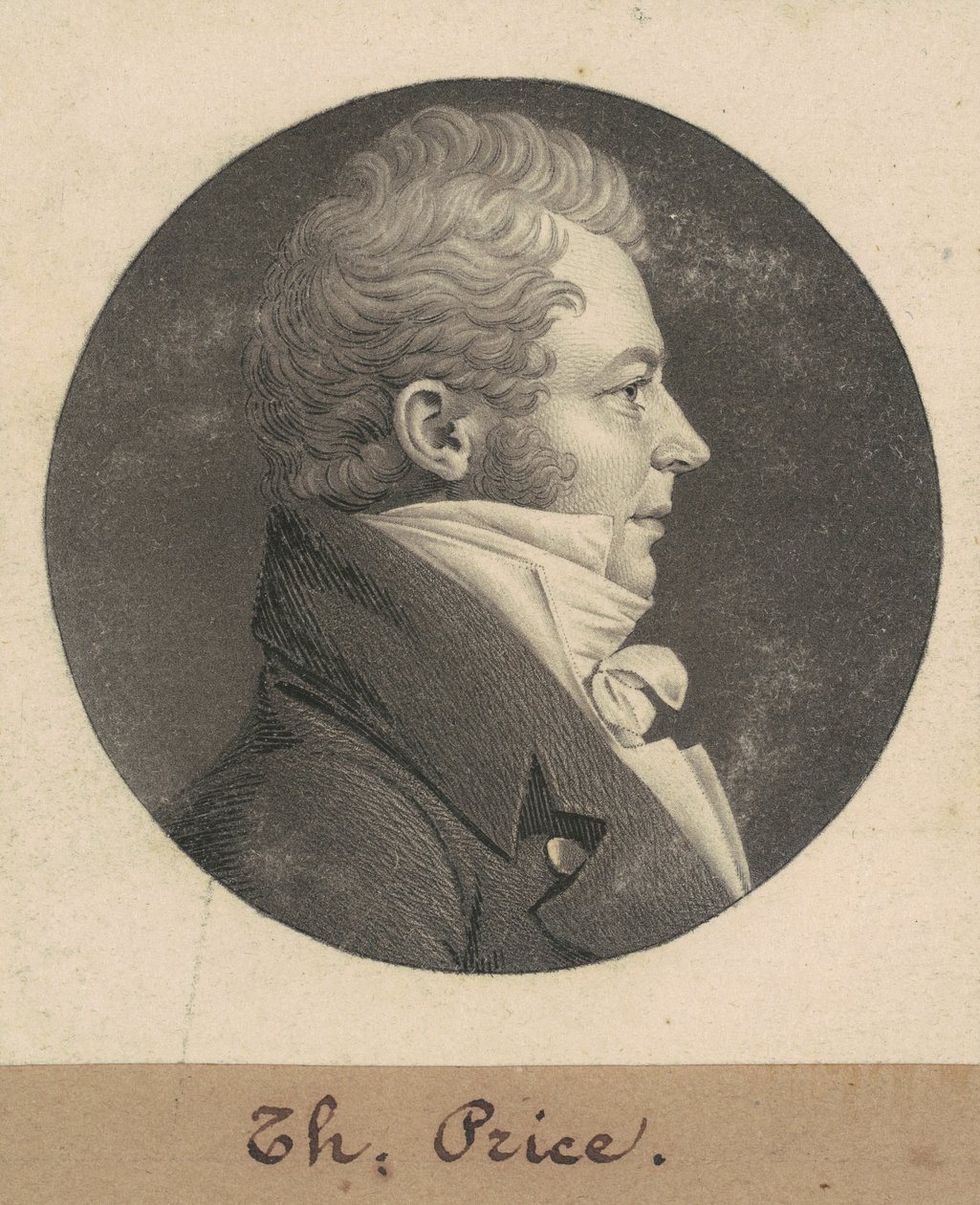 Thomas Fiyat by Charles B. J. Févret de Saint Mémin