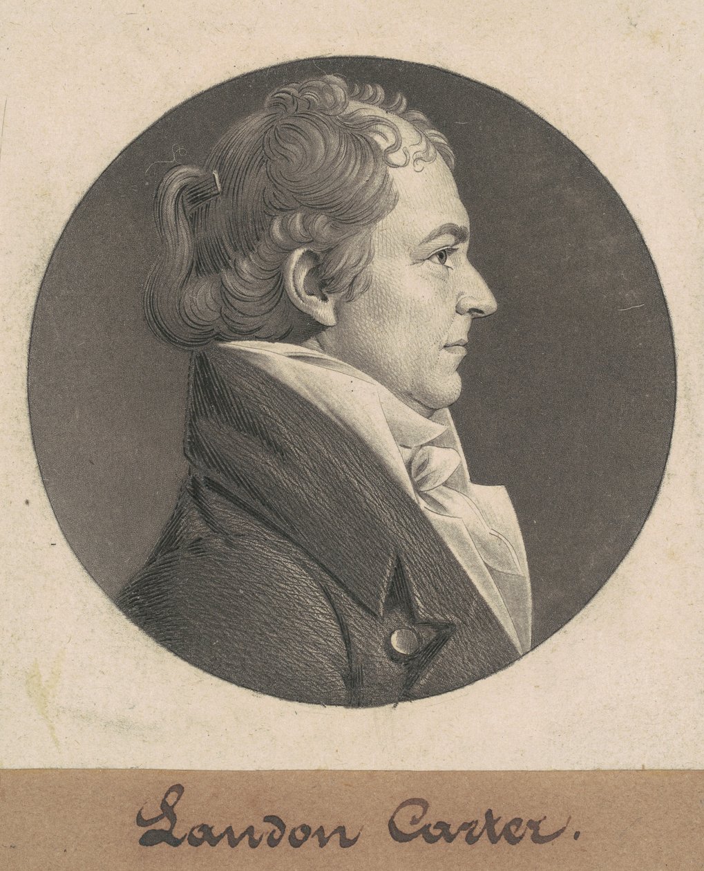 Thomas Reade Kökleri by Charles B. J. Févret de Saint Mémin