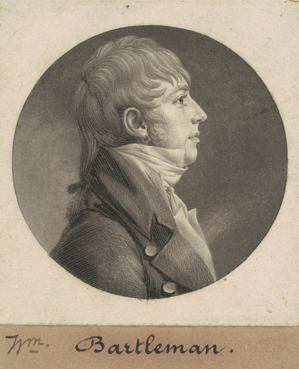 Thomas Batı Peyton by Charles B. J. Févret de Saint Mémin