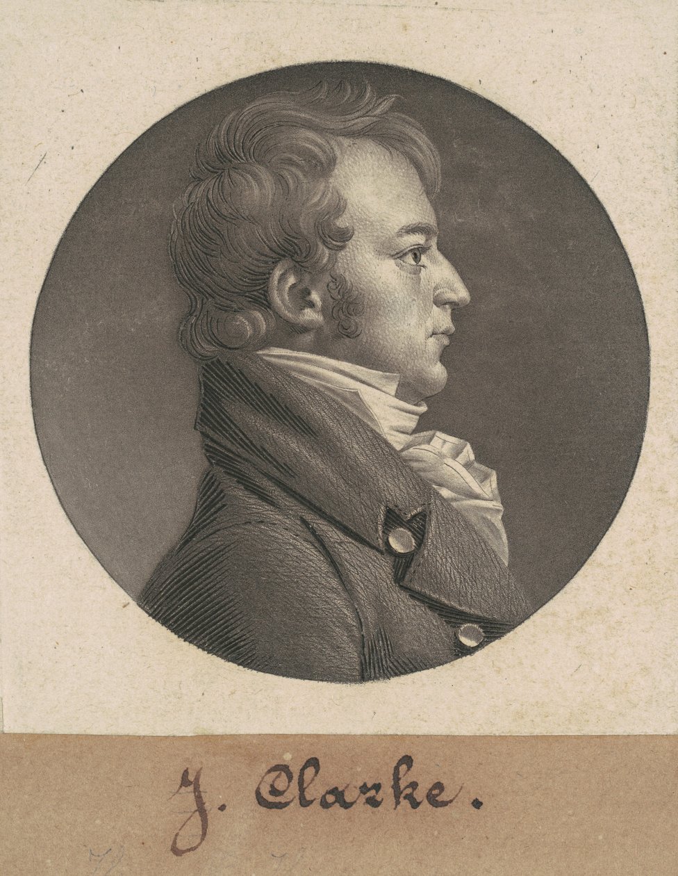 Thomas Weston Thompson by Charles B. J. Févret de Saint Mémin