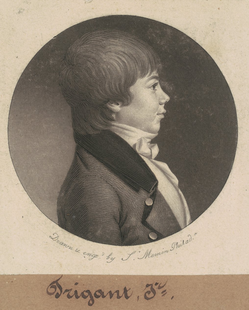 Trigan, Jr. by Charles B. J. Févret de Saint Mémin