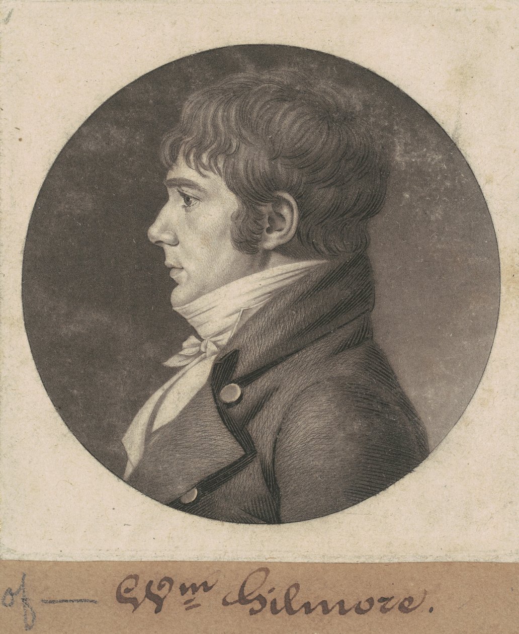 William Gilmor by Charles B. J. Févret de Saint Mémin