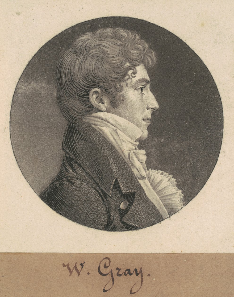 William Gri by Charles B. J. Févret de Saint Mémin