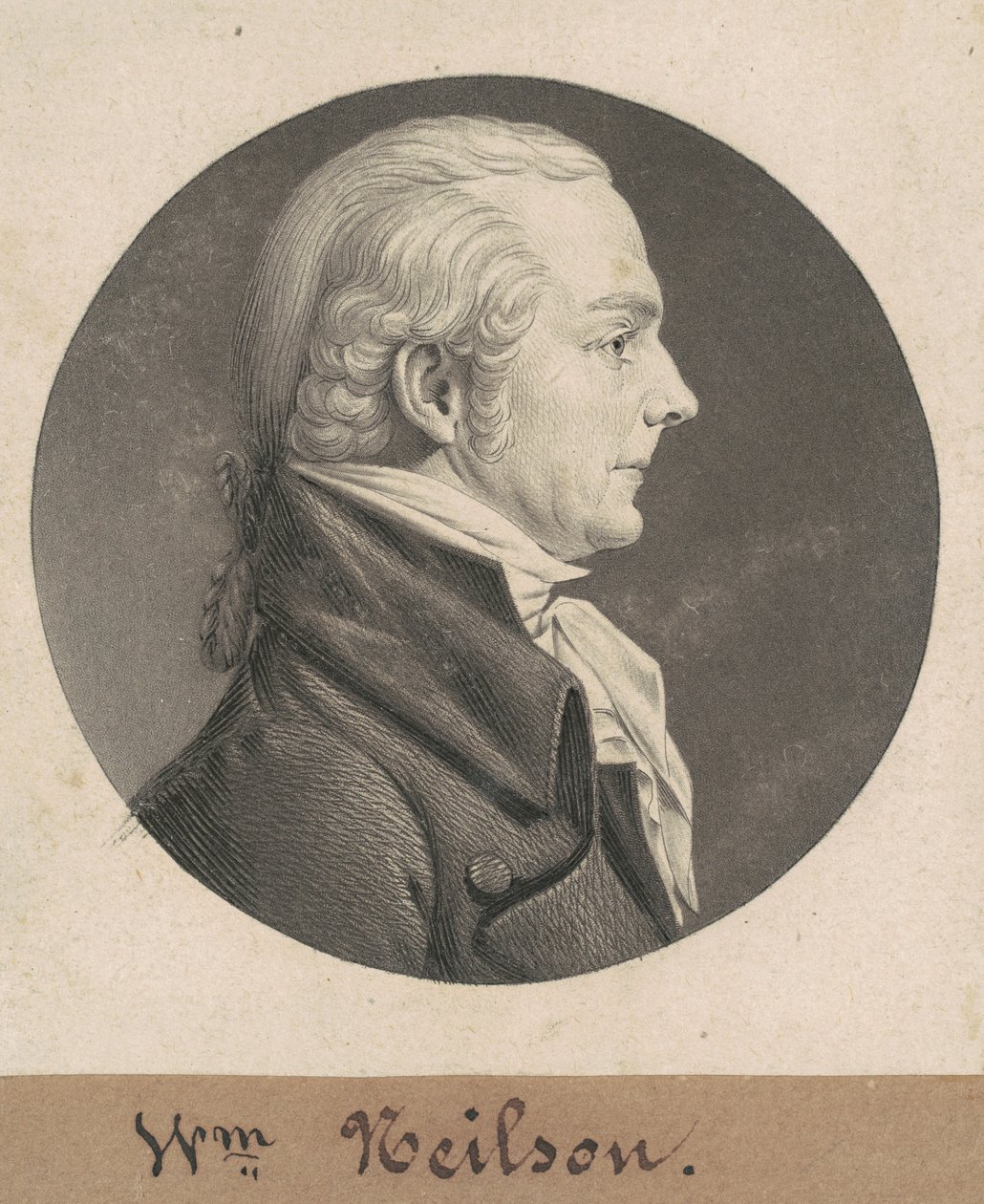 William Nelson by Charles B. J. Févret de Saint Mémin