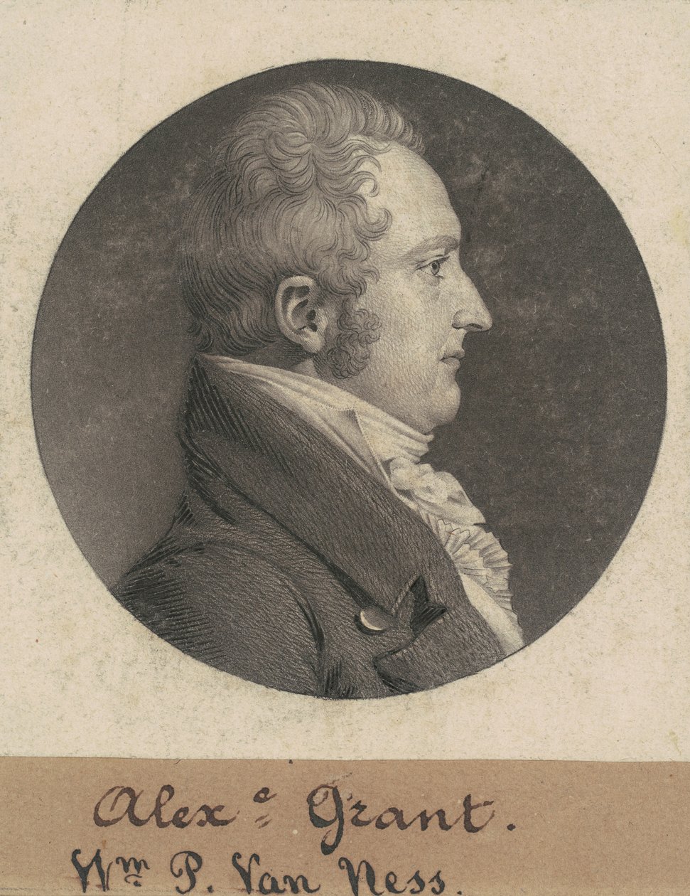 William Peter Van Ness by Charles B. J. Févret de Saint Mémin