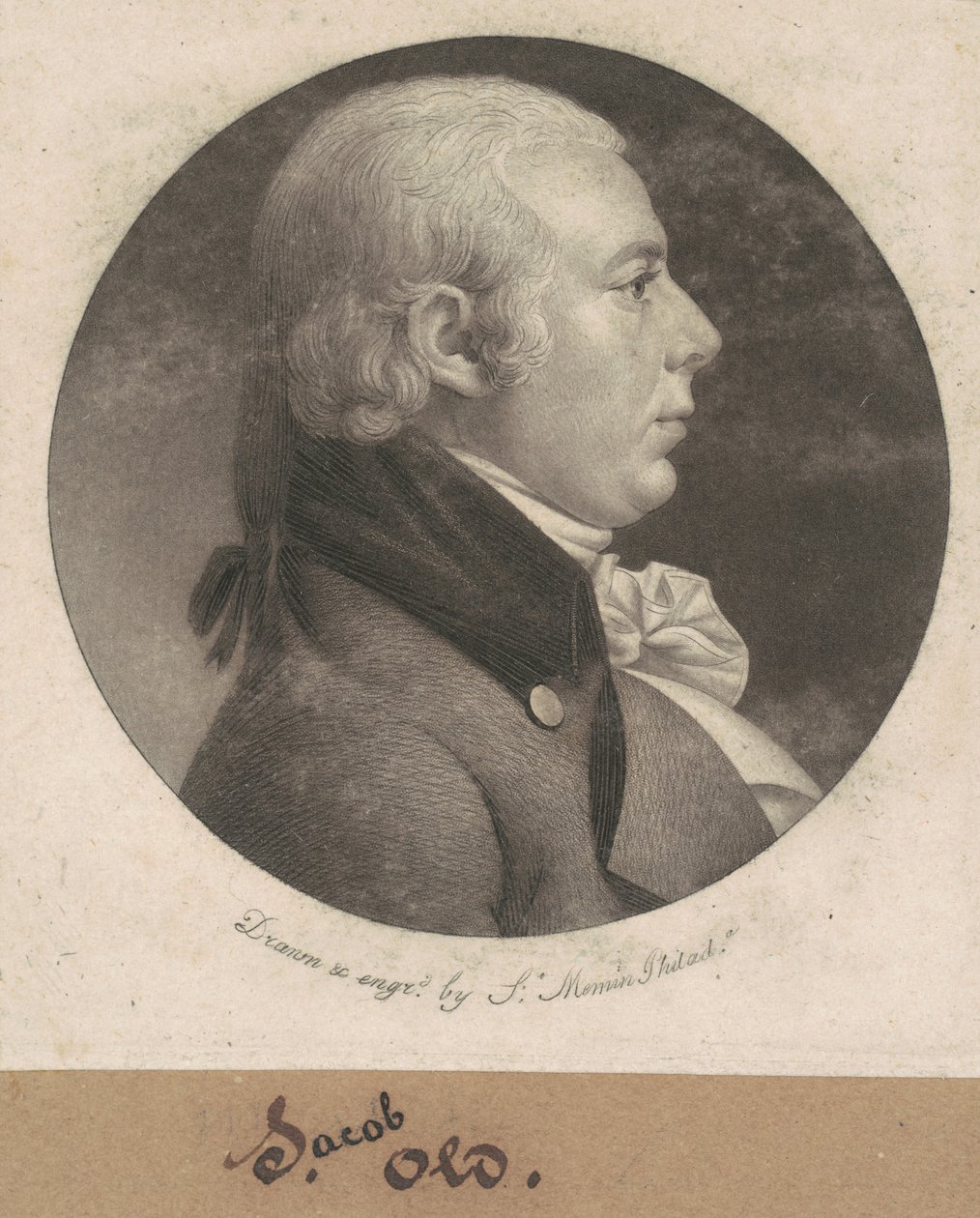 William Rodman by Charles B. J. Févret de Saint Mémin