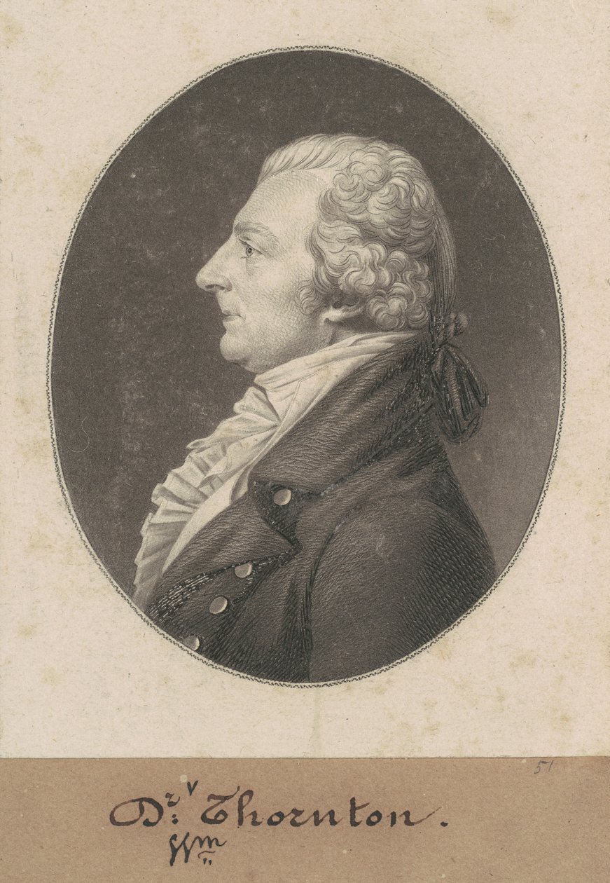 William Thornton by Charles B. J. Févret de Saint Mémin