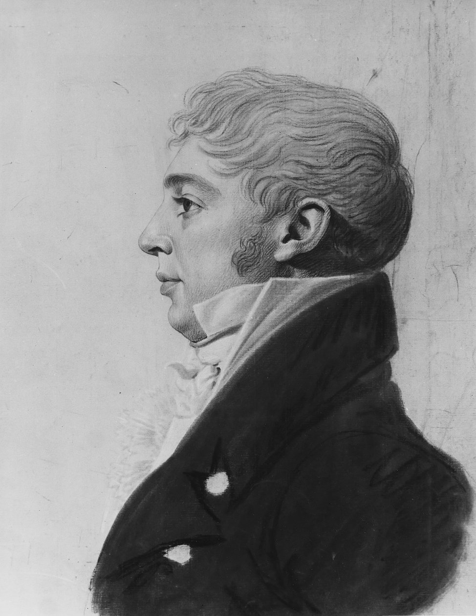 Alexander Binici, 1808-9. by Charles Balthazar Julien Févret de Saint Mémin