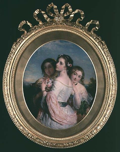 Üç Güzel, c.1845 by Charles Baxter