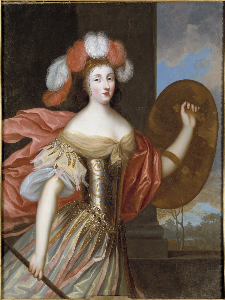 Olympe Mancini, Athena olarak Soissons kontesi - Olympia Mancini