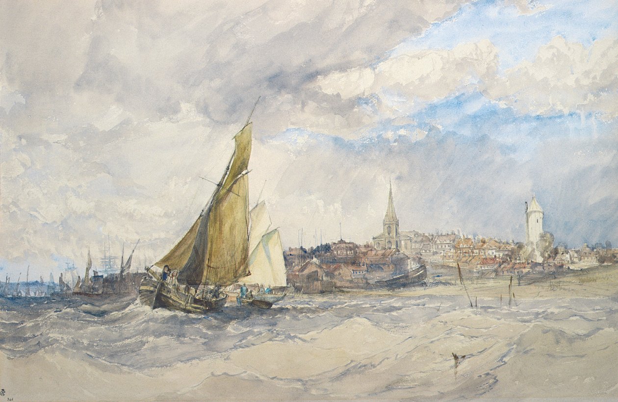 Harwich, Denizden by Charles Bentley