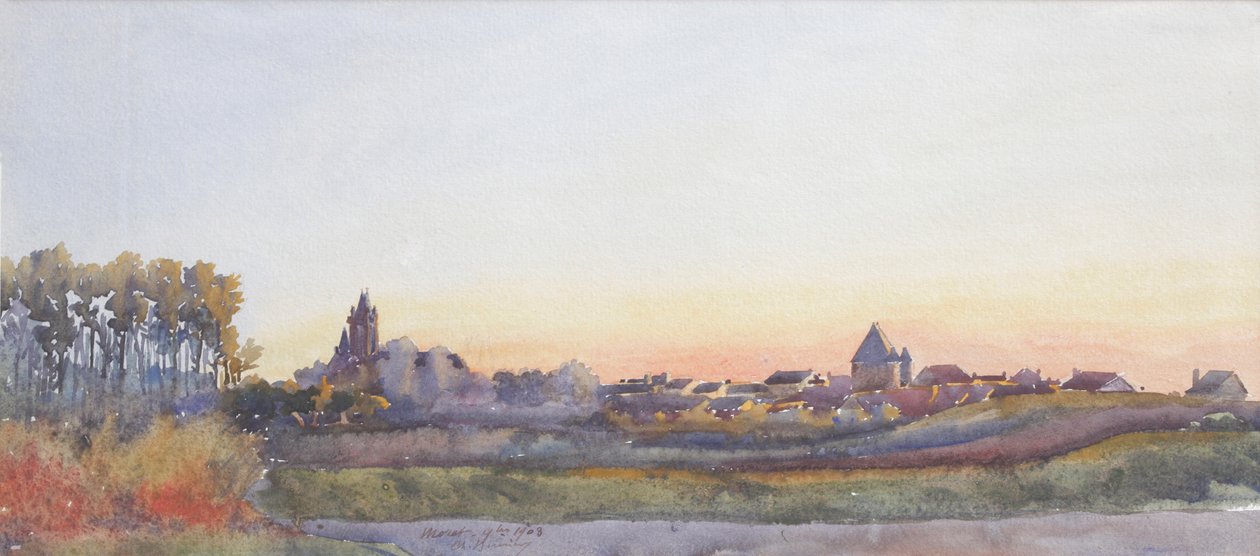 Moret sur Loing by Charles Bernier