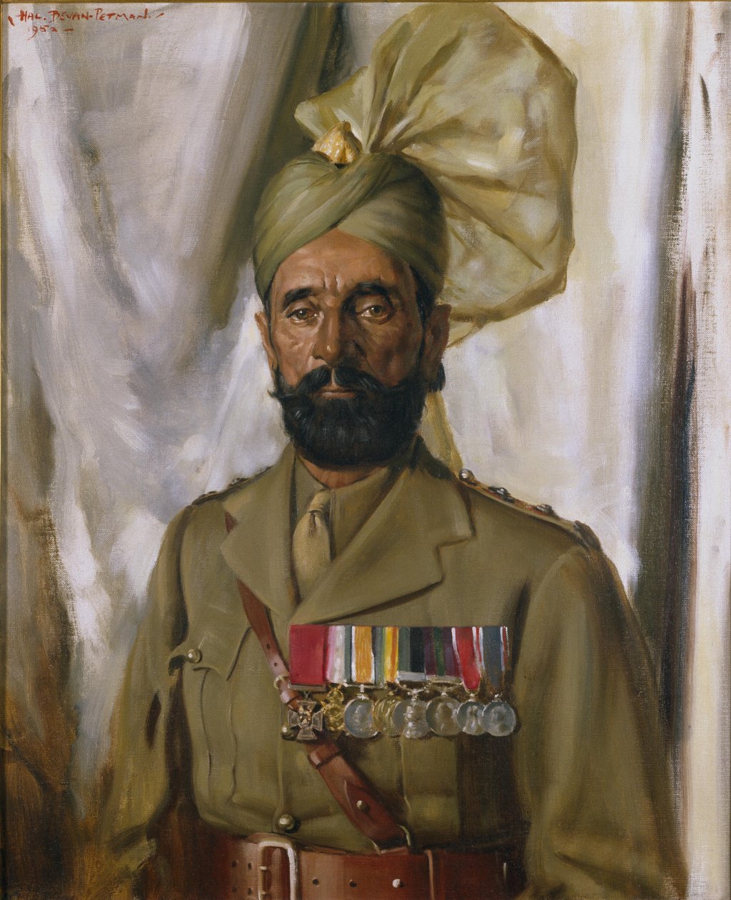 Subaddar Khudadad Khan VC, 10. Beluci Alayı, 1914-35 by Charles Bevan