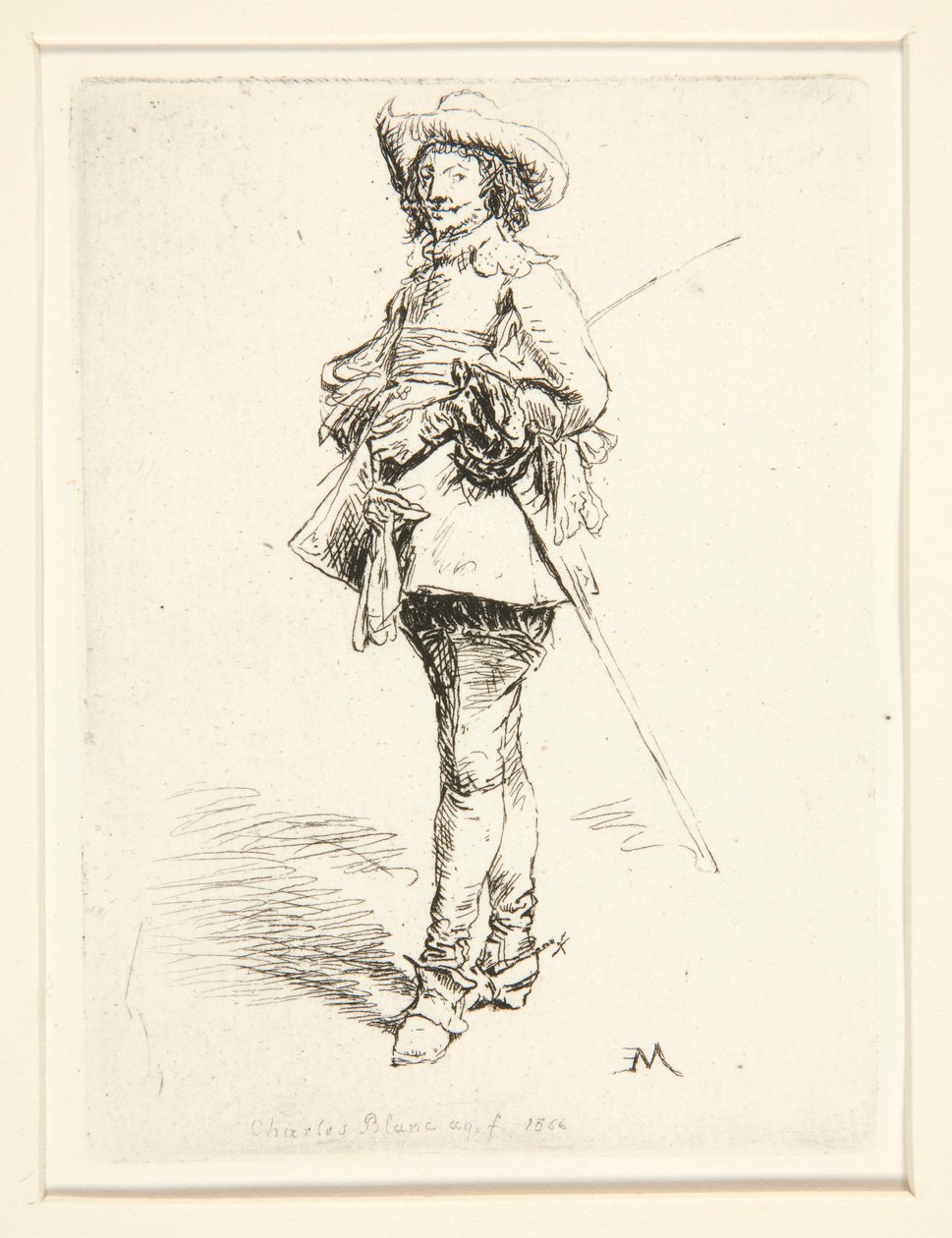 Bir beyefendi by Charles Blanc
