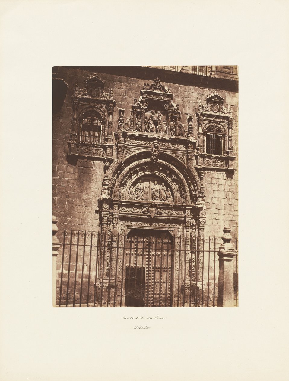 Kutsal Haç Kapısı, Toledo by Charles Clifford